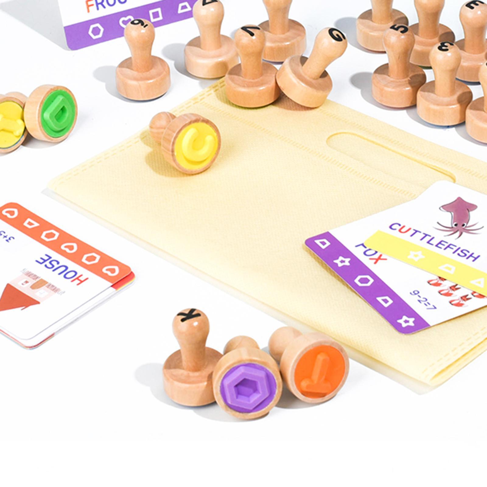 Wooden Alphabet Number Stamp E - Art Craft Number recensione e prezzo