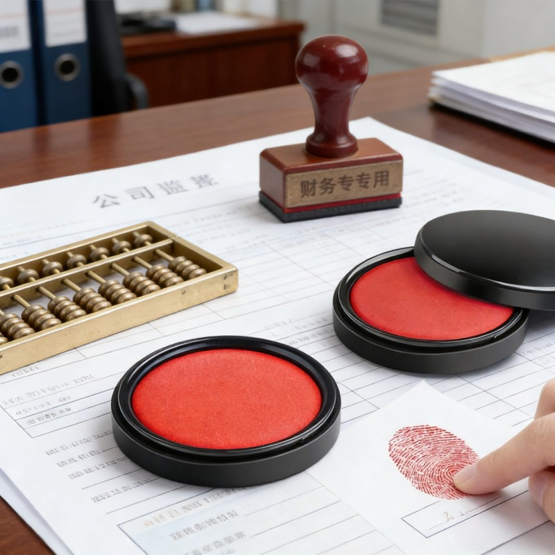 1pcs Red Ink Pad for Stamping  - Stamping Ink Pad recensione e prezzo