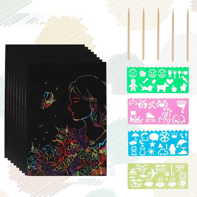 Scratch Paper Art Set, Black C - Art Craft Kits recensione e prezzo