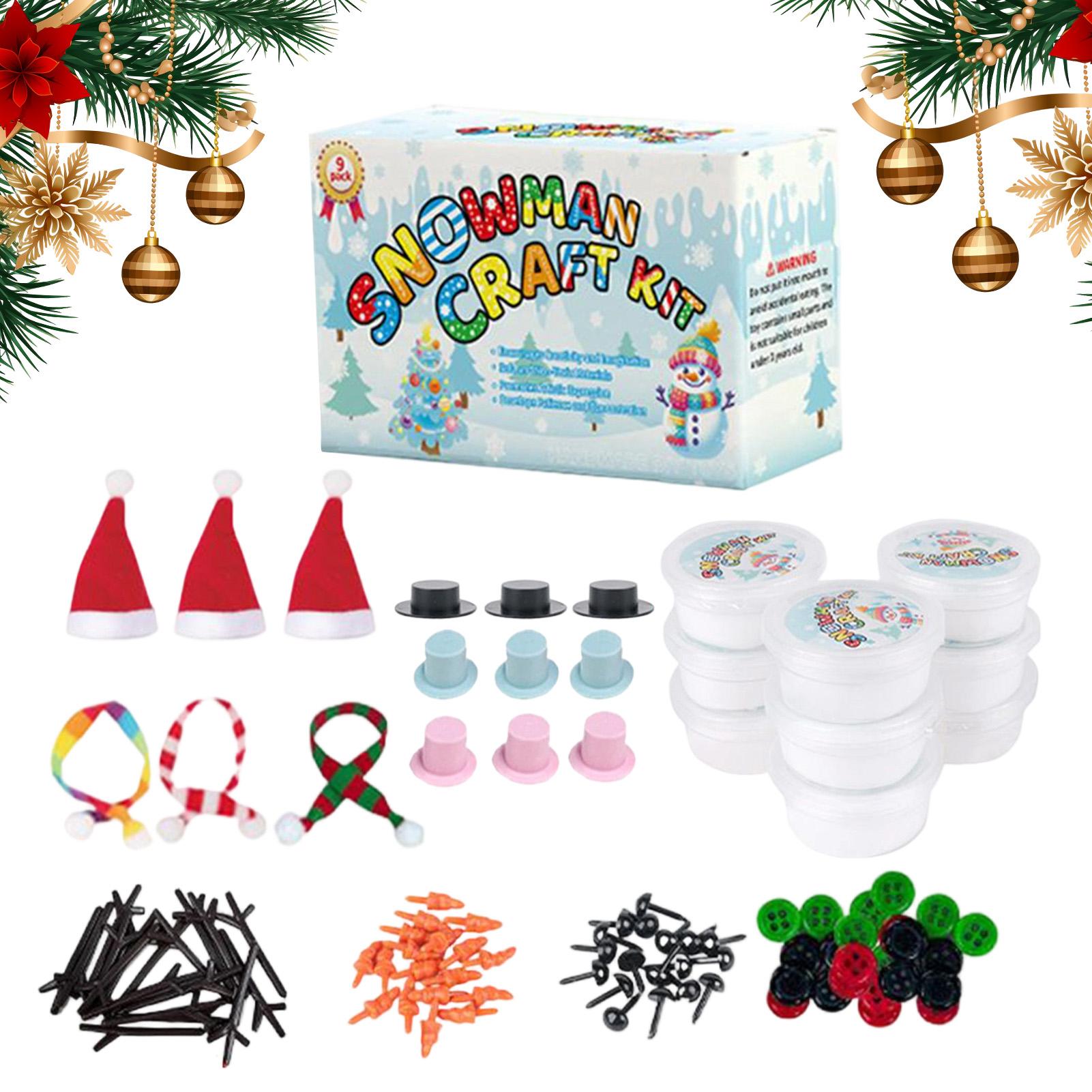 Build A Snowman Kit No Snow In - Art Craft Toddler recensione e prezzo