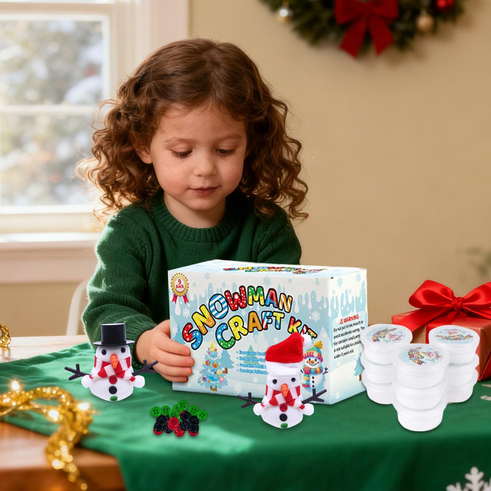 Build A Snowman Kit No Snow In - Art Craft Toddler recensione e prezzo
