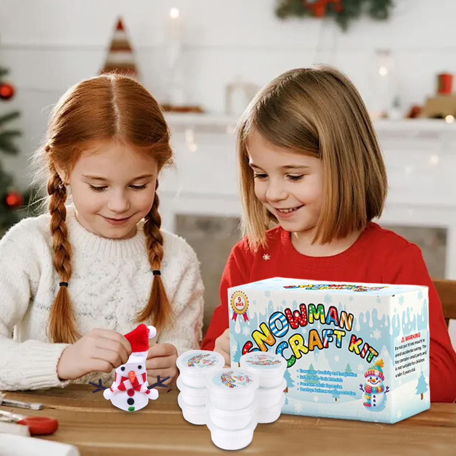 Build A Snowman Kit No Snow In - Art Craft Toddler recensione e prezzo