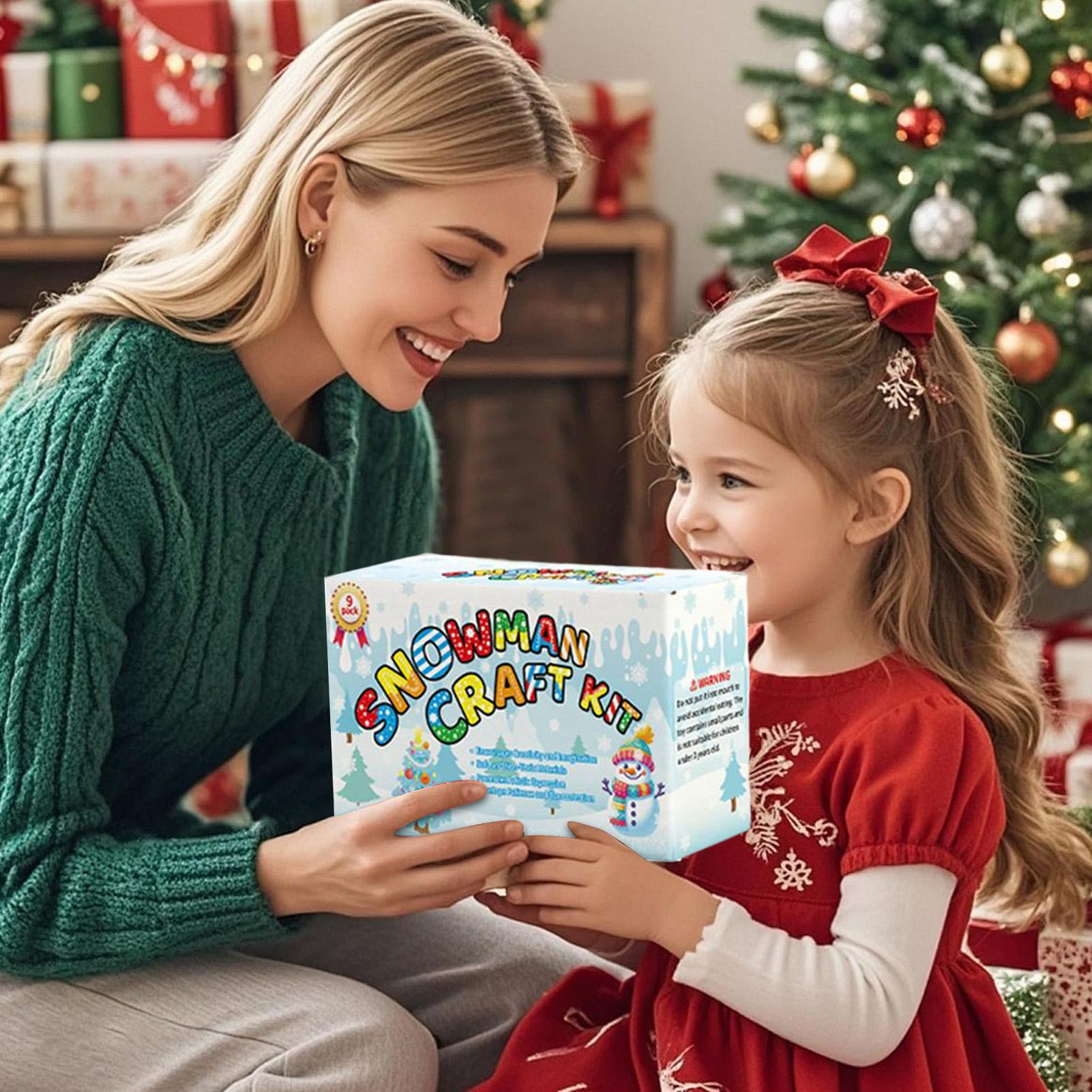 Build A Snowman Kit No Snow In - Art Craft Toddler recensione e prezzo