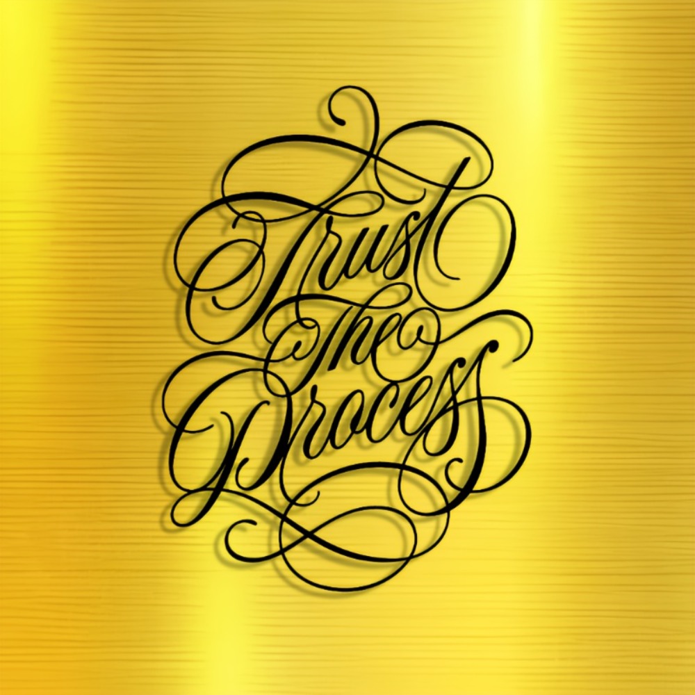 1pc Calligraphy Motto Phrase M - Art Craft Cafe recensione e prezzo