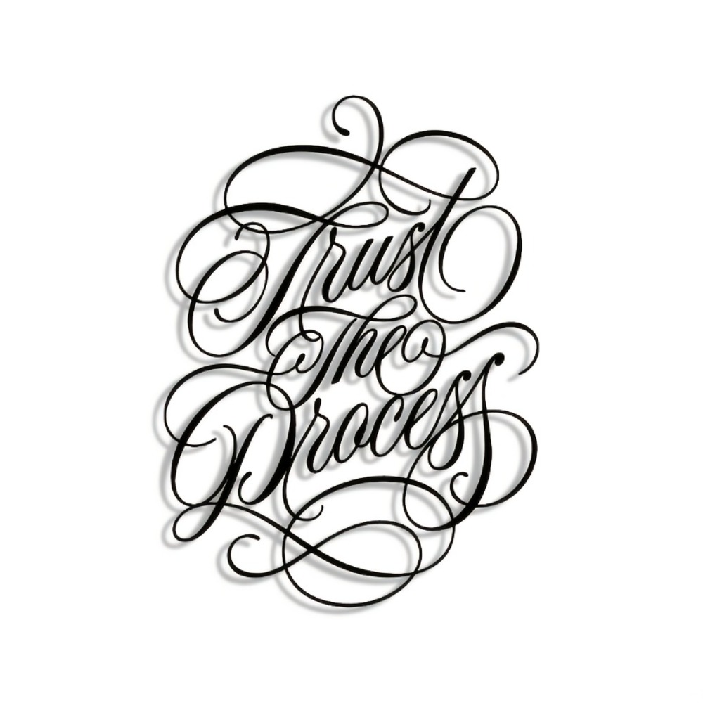 1pc Calligraphy Motto Phrase M - Art Craft Cafe recensione e prezzo
