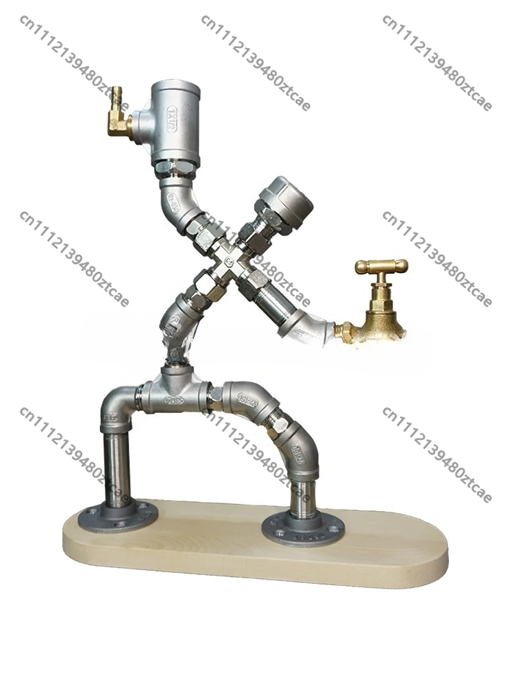 Stainless Steel Water Pipe Orn - Art Craft Cafe recensione e prezzo