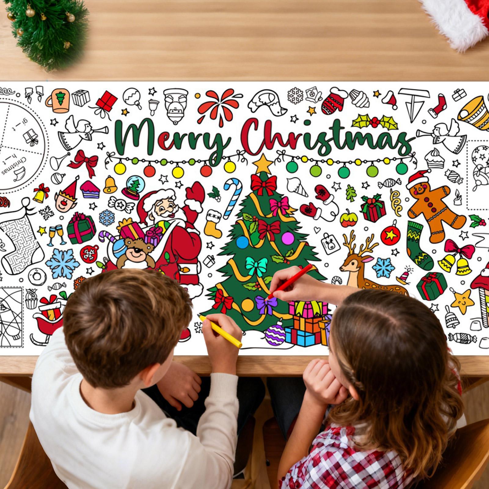 Xmas Giant Coloring PosterBlan - Art Craft Doodle recensione e prezzo