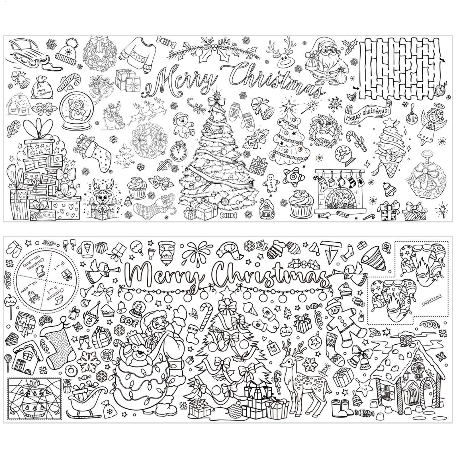 Xmas Giant Coloring PosterBlan - Art Craft Doodle recensione e prezzo