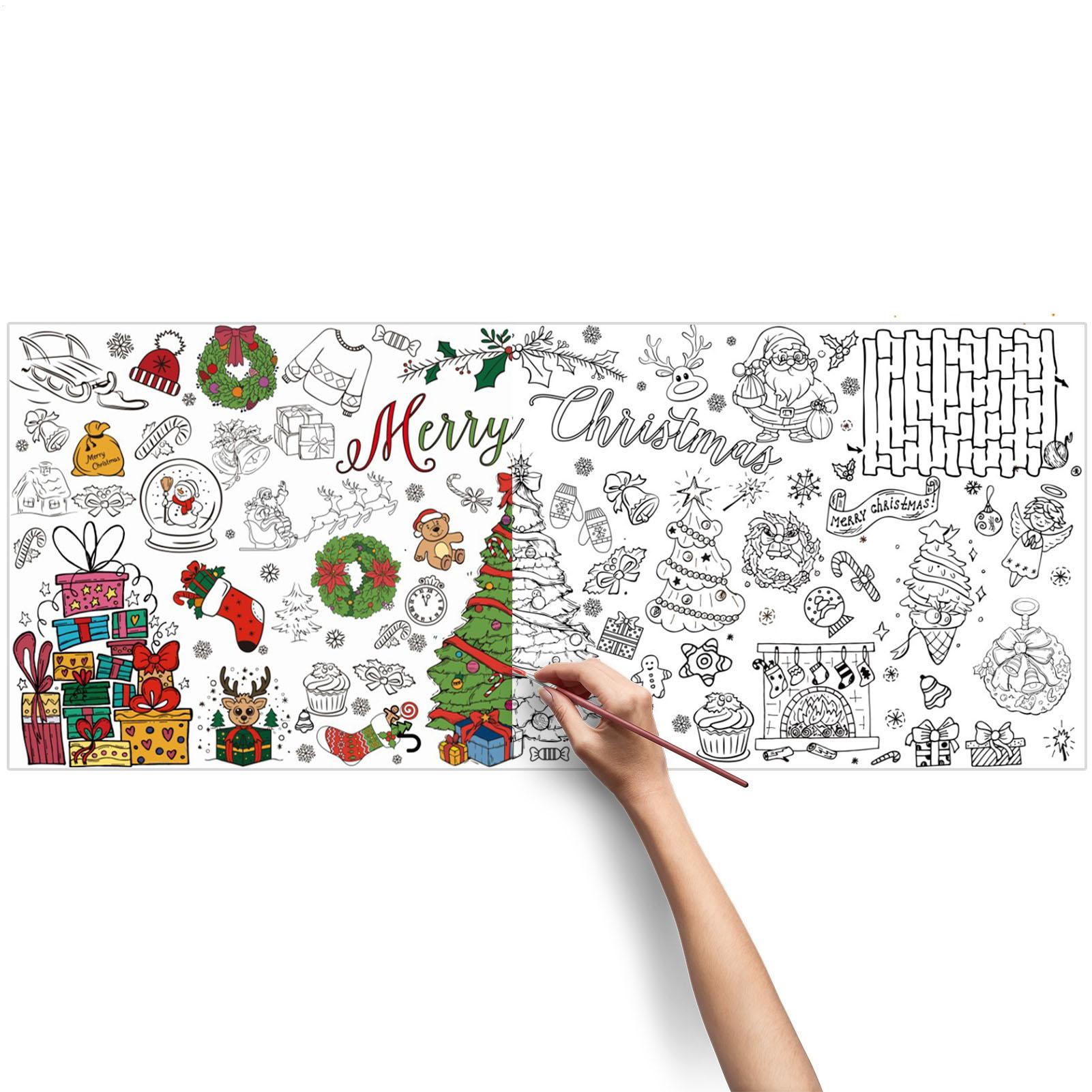 Xmas Giant Coloring PosterBlan - Art Craft Doodle recensione e prezzo
