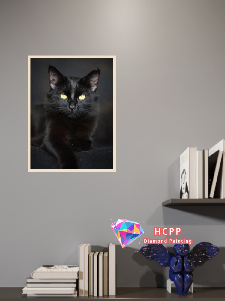 unframe Black Cat Animal Diamo - Unique Art Craft recensione e prezzo