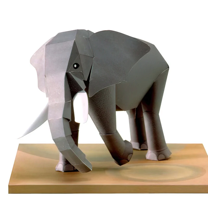 African Elephant Origami Art M - Art Craft Elephant recensione e prezzo