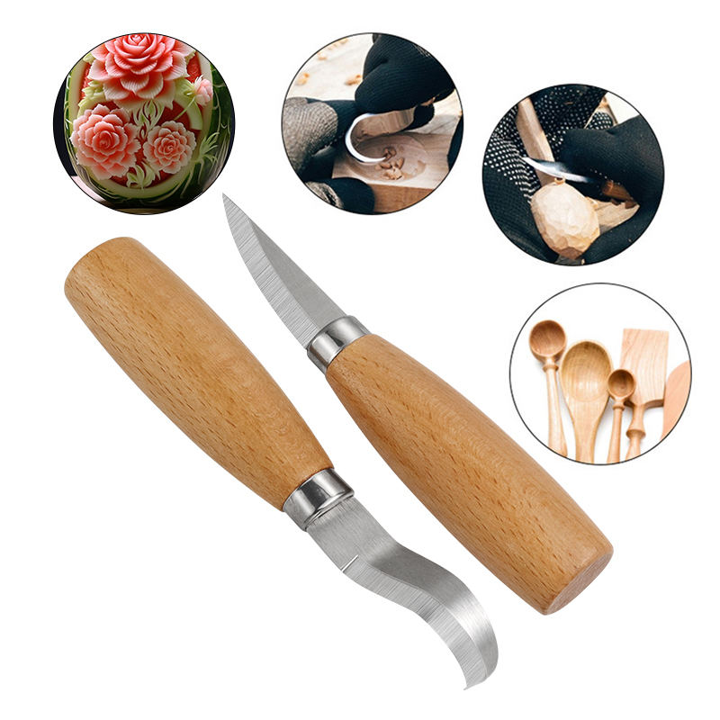 Stainless Iron Carving Knife B - Art Craft Wood recensione e prezzo