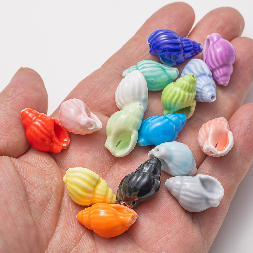 10Pcs Shell Sea Conch Ceramic  - Art Craft Accessories recensione e prezzo