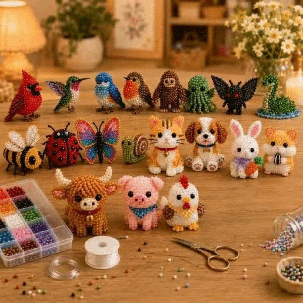 Handmade DIY Animal Bead Embro - Art Craft Education recensione e prezzo