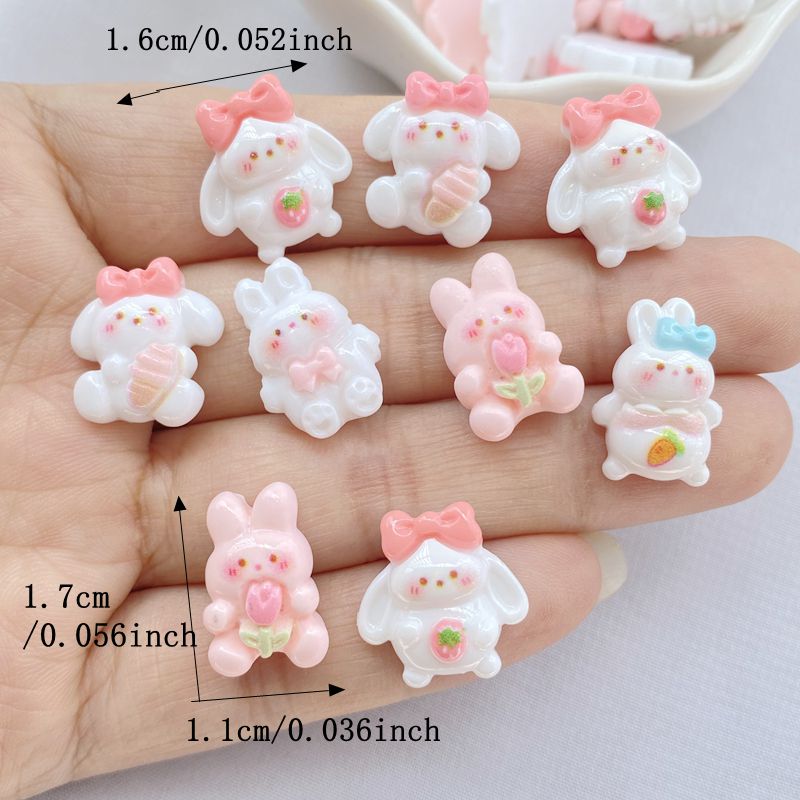 20Pcs New Mixed Nail Art Resin - Art Craft Rabbit recensione e prezzo