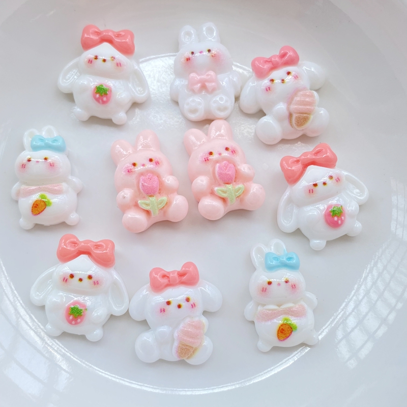 20Pcs New Mixed Nail Art Resin - Art Craft Rabbit recensione e prezzo