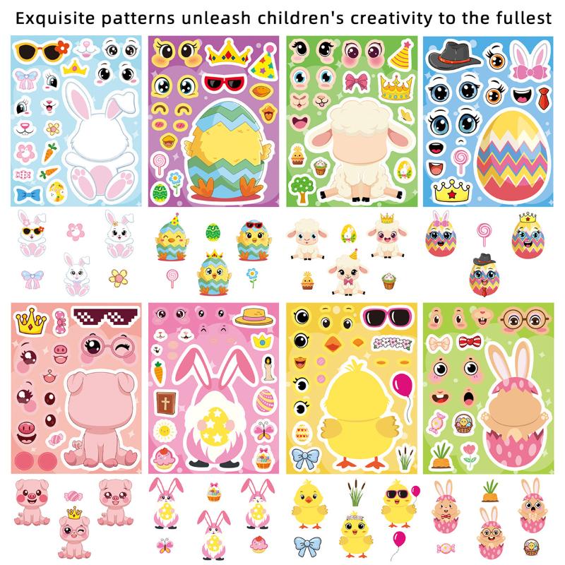 DIY Cartoon Easter Egg Puzzle  - Art Craft Rabbit recensione e prezzo