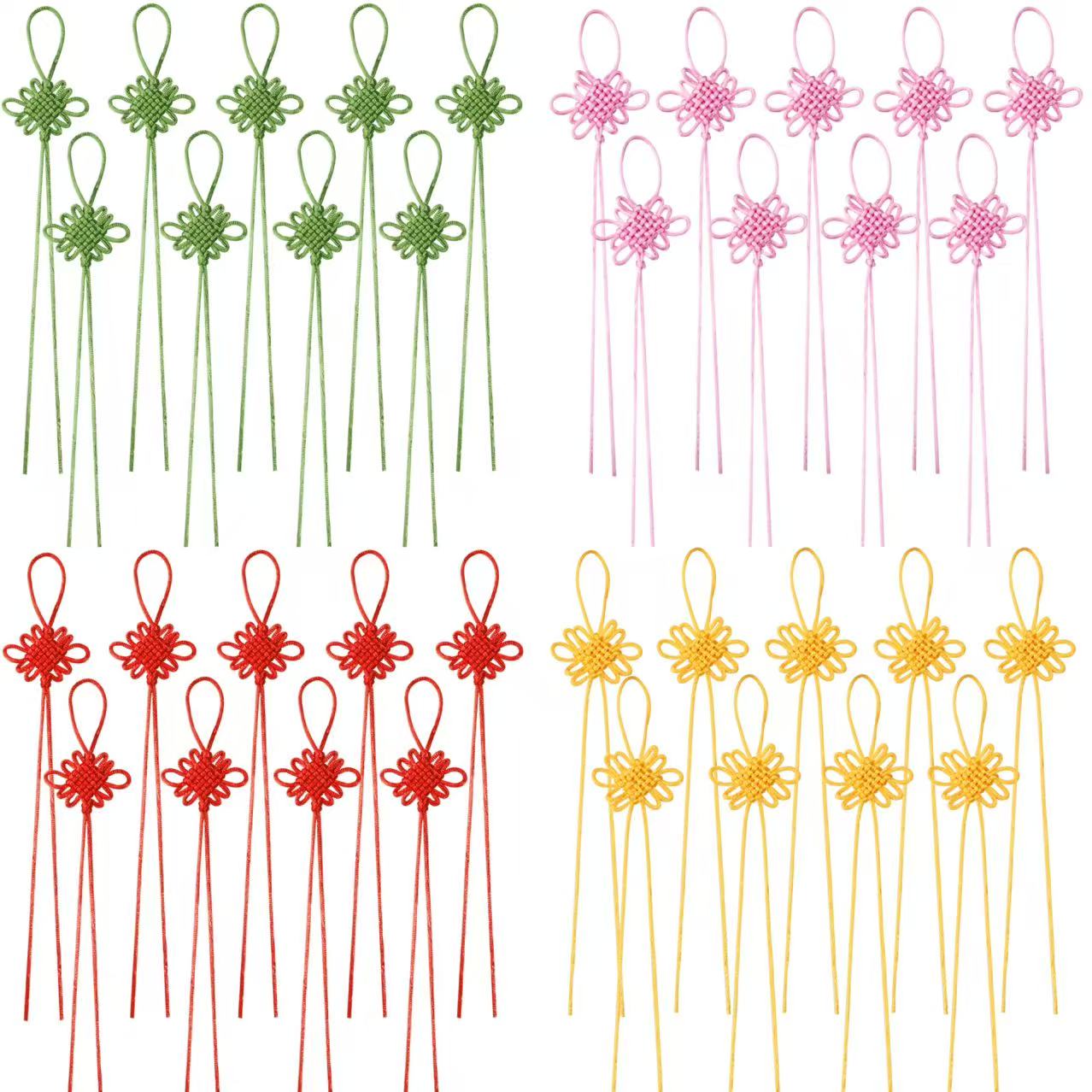 10Pcs Colorful Chinese Knots P - Art Craft Activity recensione e prezzo