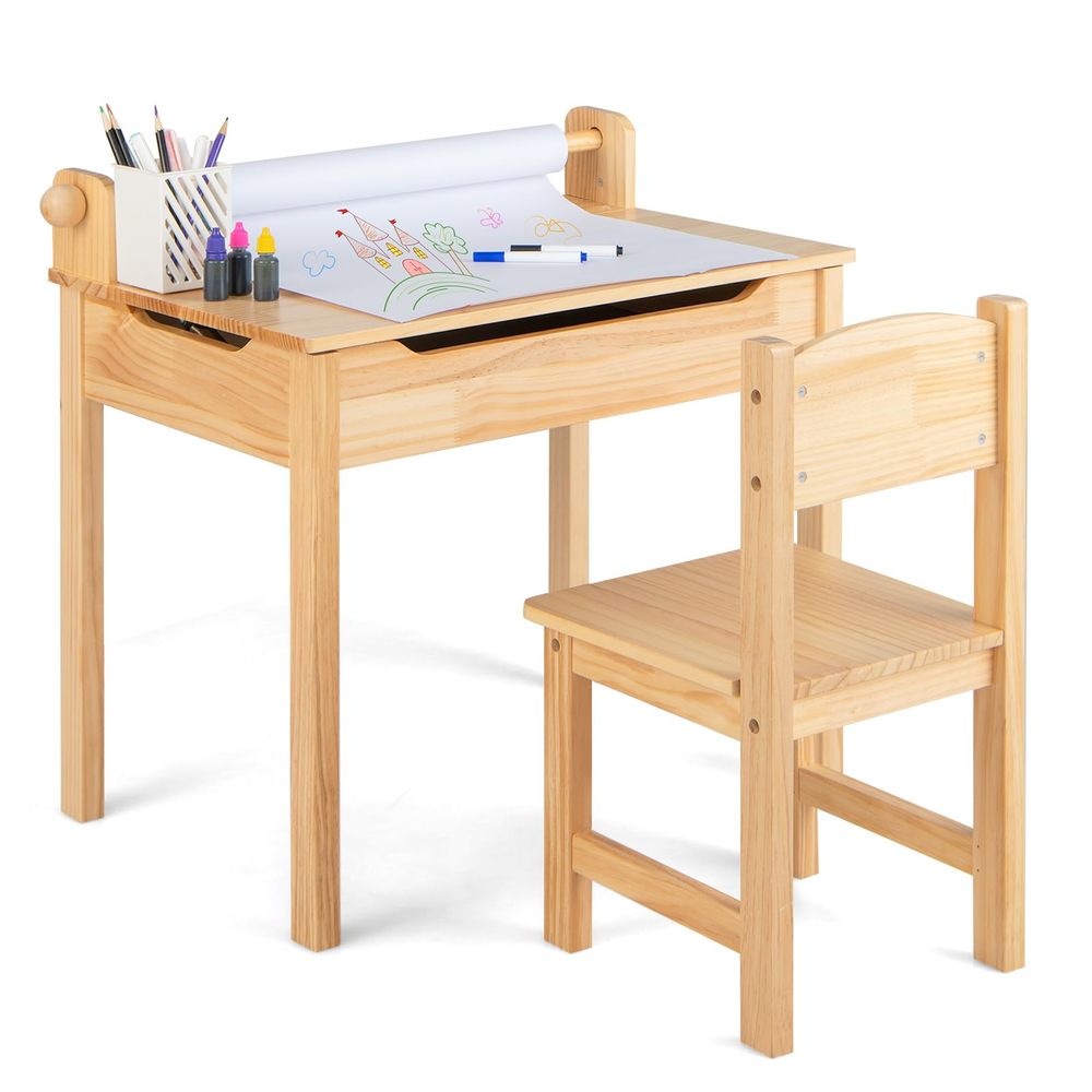 Kids Table and Chair Set, Flip - Art Craft Toddler recensione e prezzo