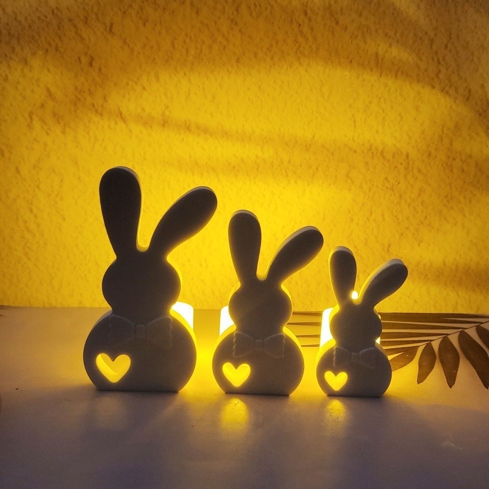 Cute Easter Rabbit Silicone Mo - Art Craft Rabbit recensione e prezzo