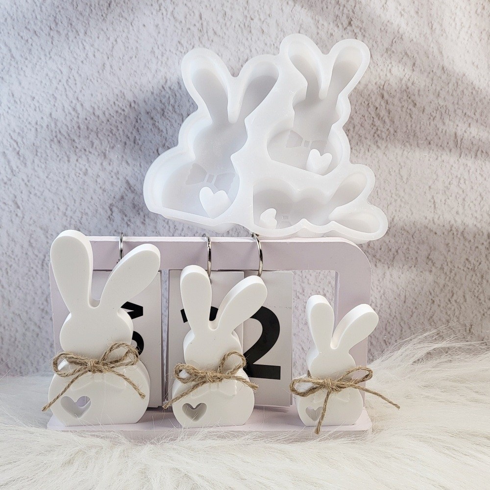 Cute Easter Rabbit Silicone Mo - Art Craft Rabbit recensione e prezzo