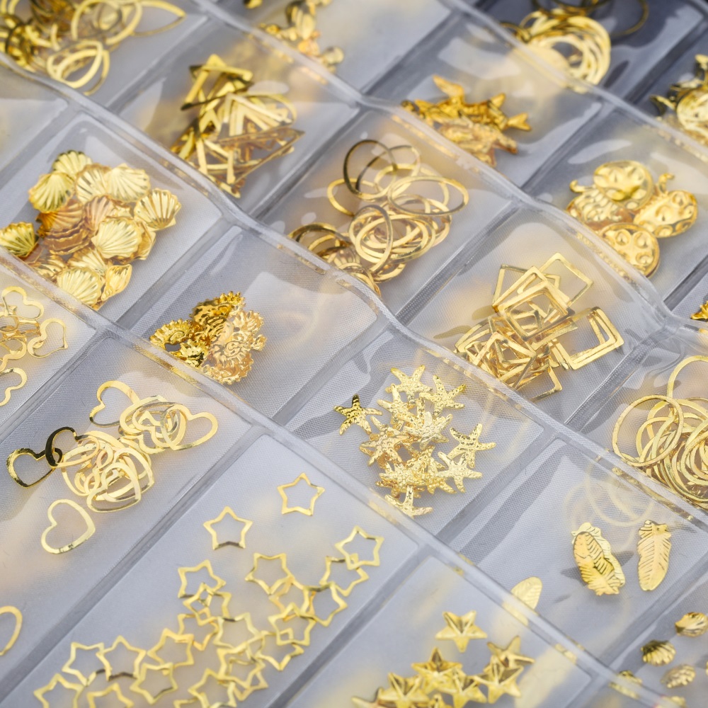 Mix Glitter Metal Frame Gold N - The Art And Craft Of Jewelry recensione e prezzo