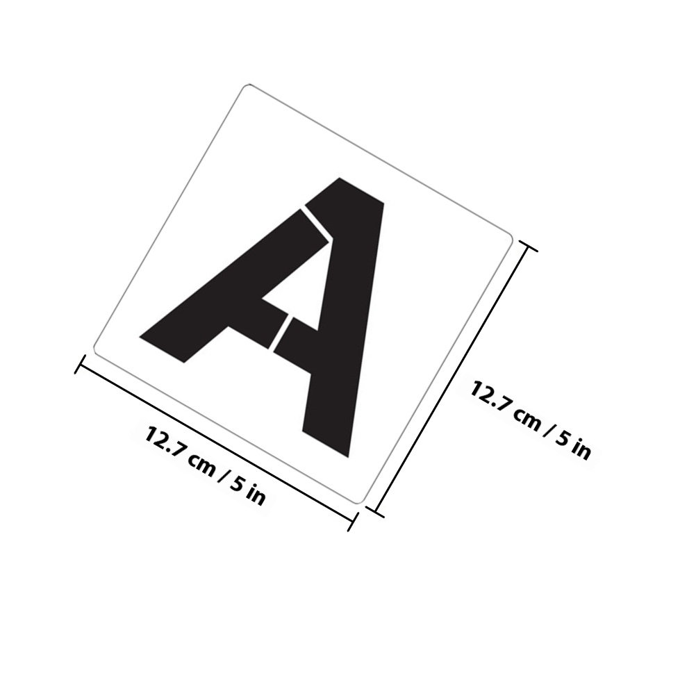 36Pcs Alphabet Number Painting - Art Craft Template recensione e prezzo