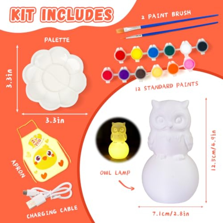 Paint Your Own Lamp Kit, Arts  - Art Craft Kits recensione e prezzo