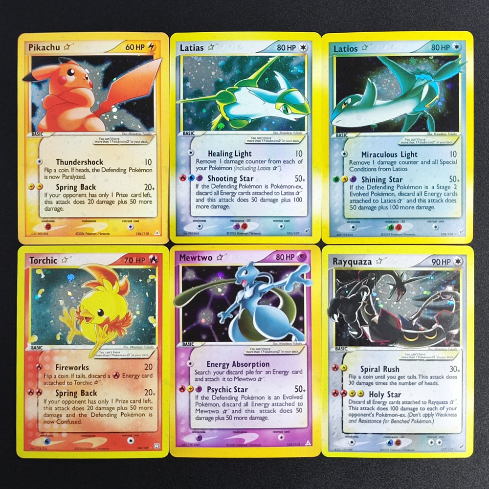 Diy Pokemon Card Gold Star Pik - Origami Paper Set recensione e prezzo