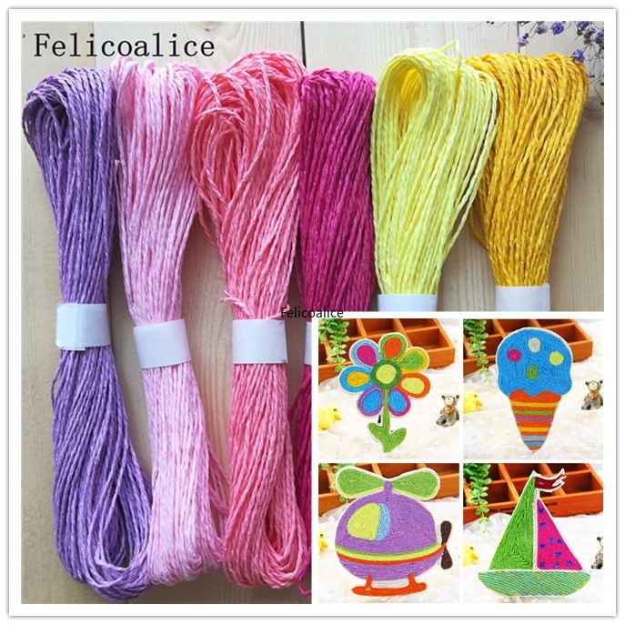1pcs/lot 30M Rafi Grass Rope D - Art Craft Toddler recensione e prezzo