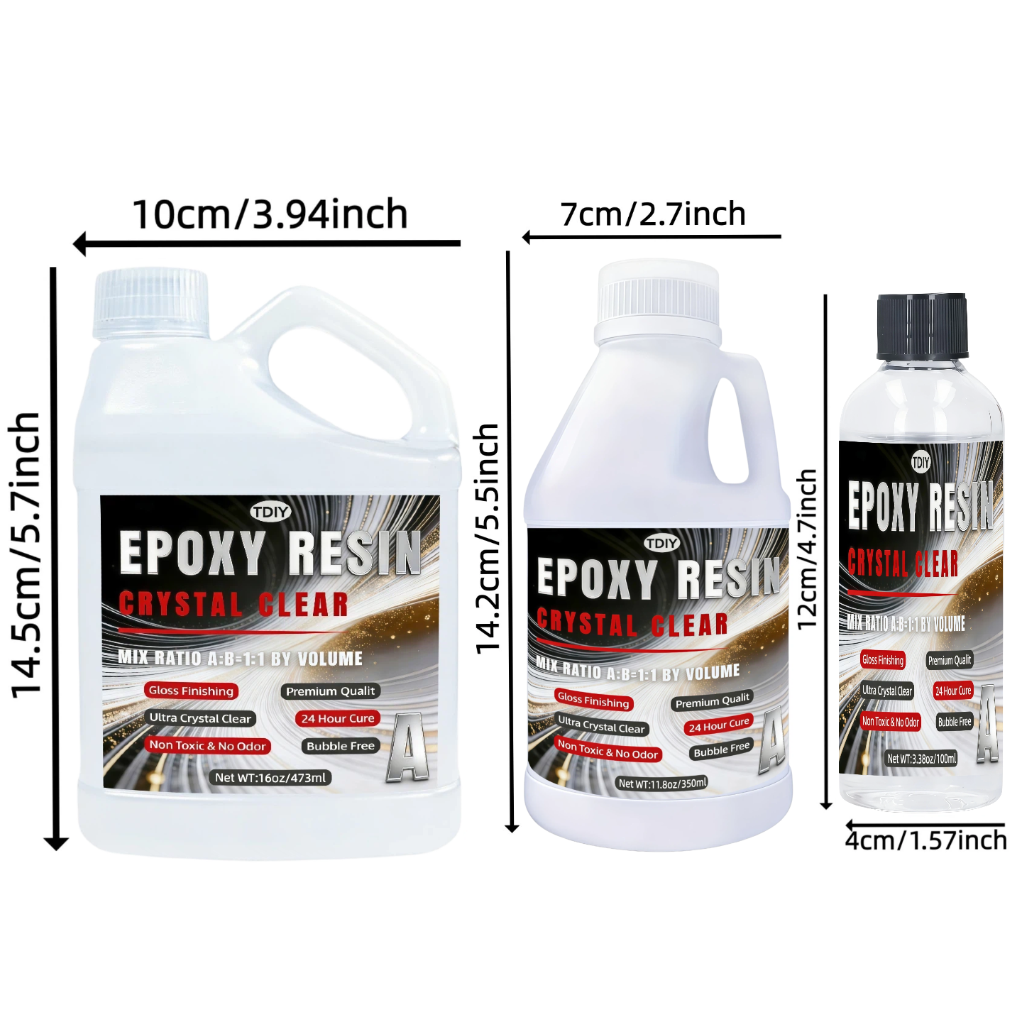 1:1 Crystal Clear Epoxy Resin  - The Art And Craft Of Jewelry recensione e prezzo