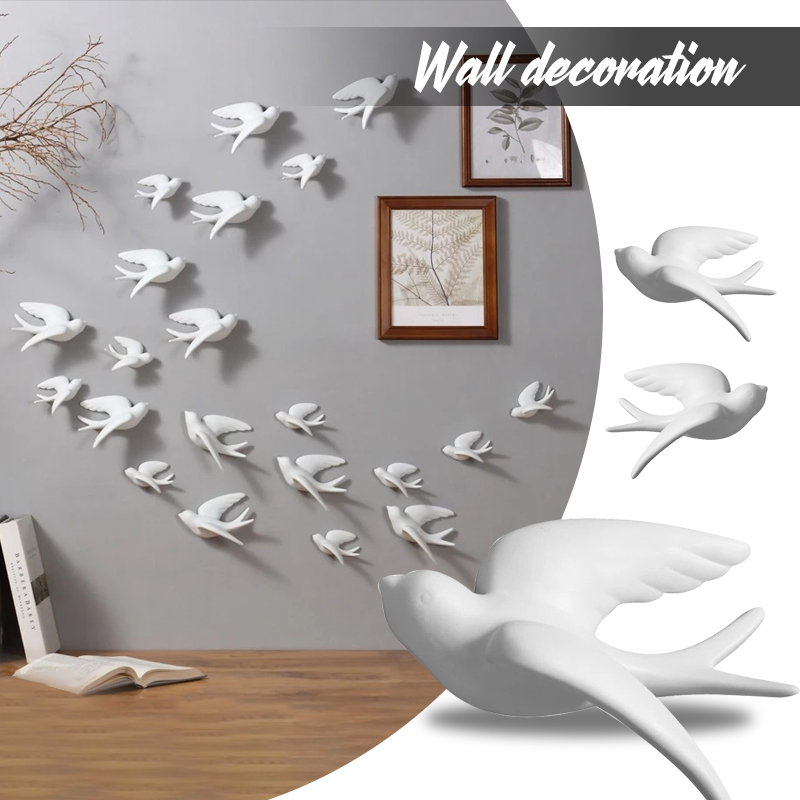 Creative Ceramic Birds Wall Ha - Art Craft Background recensione e prezzo