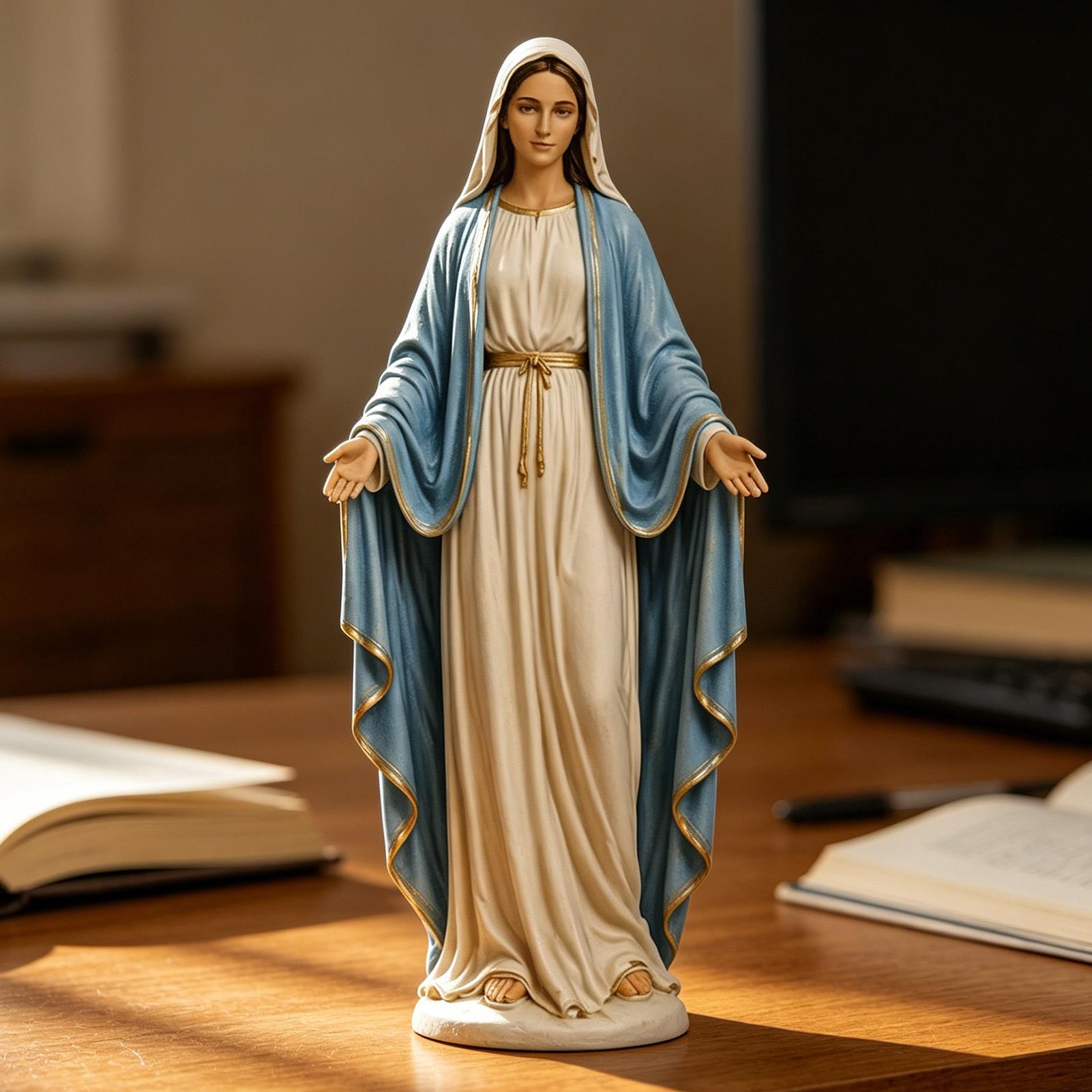 Virgin Mary Desktop Figurine O - Tv Art And Craft recensione e prezzo