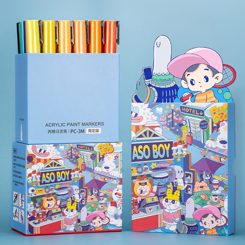 UNI POSCA Graffiti Limited Mar - Art Craft Doodle recensione e prezzo
