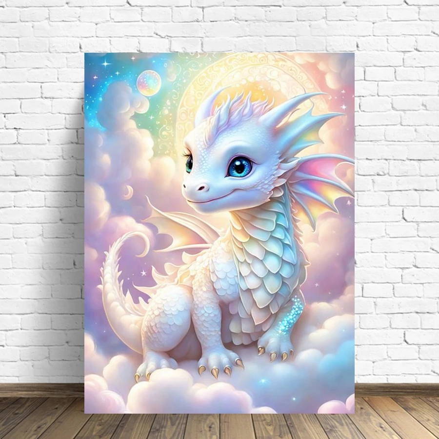 Cute Baby Dragon Animal 5D DIY - Art Craft Toddler recensione e prezzo