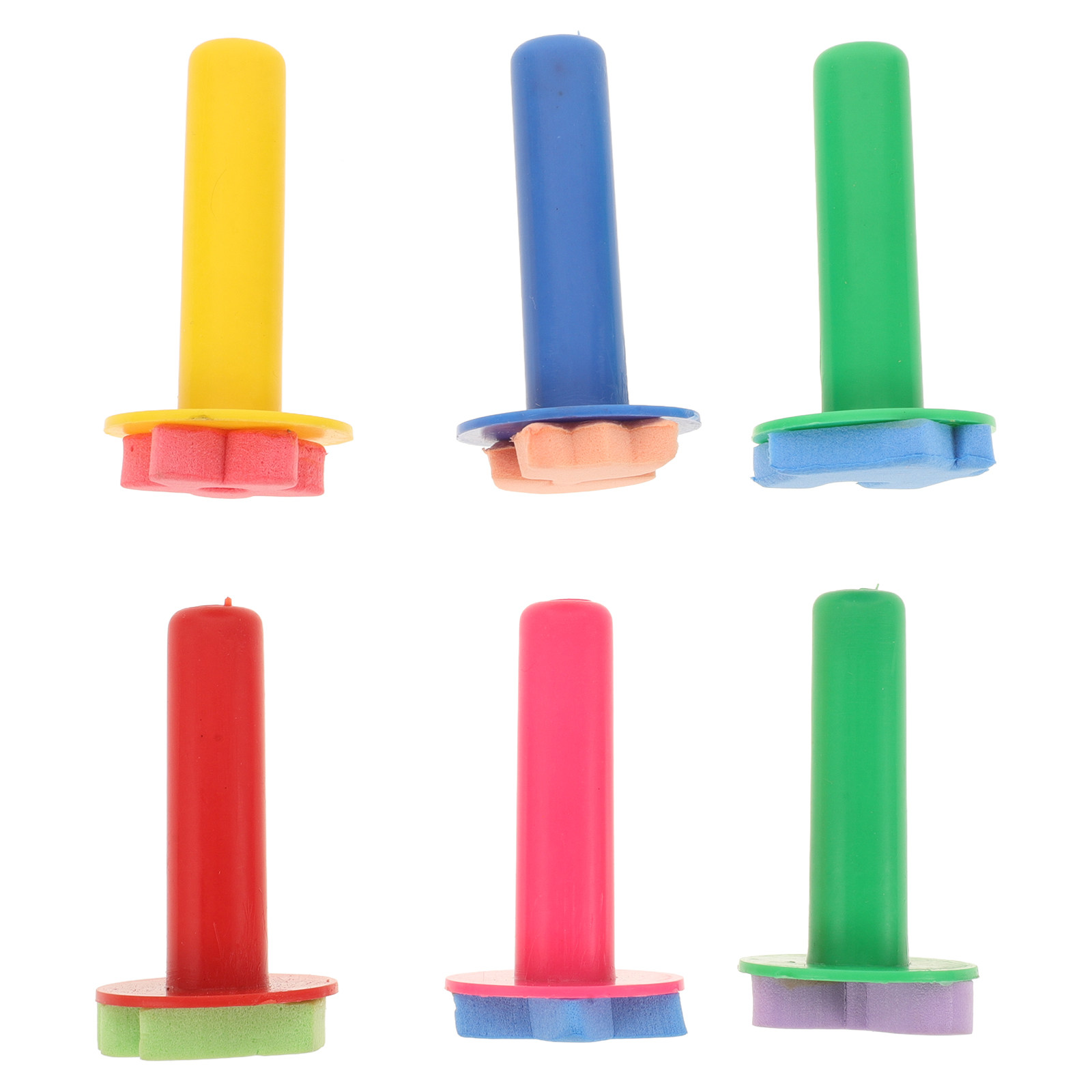 6Pcs Sponge Painting Stamps fo - Art Craft Toddler recensione e prezzo
