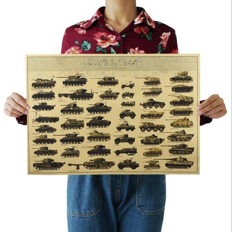 51x35cm Vintage World War II T - Art Craft Cafe recensione e prezzo
