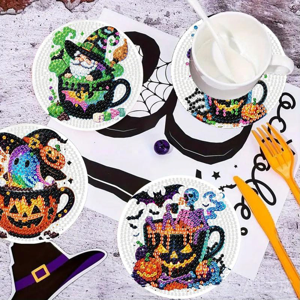 8PCS 5D Halloween Gnome Diamon - Art Craft For Adults recensione e prezzo