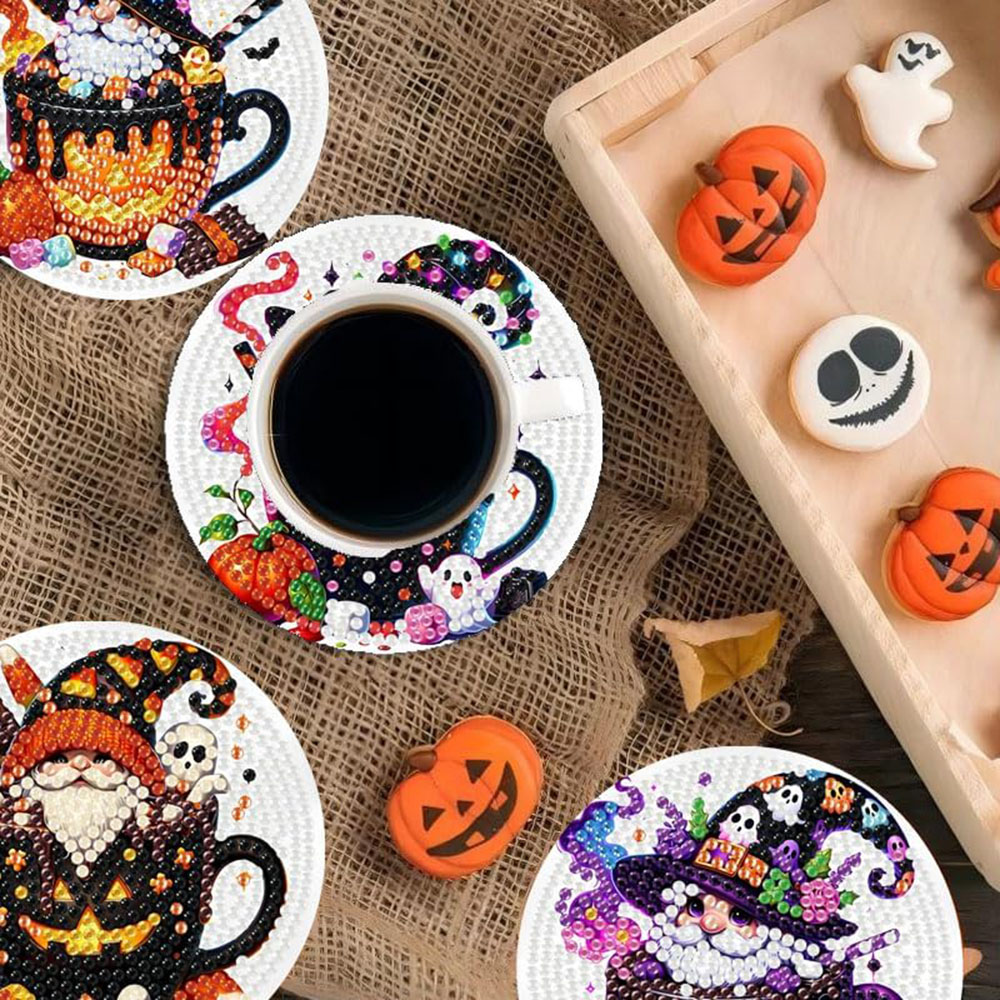 8PCS 5D Halloween Gnome Diamon - Art Craft For Adults recensione e prezzo