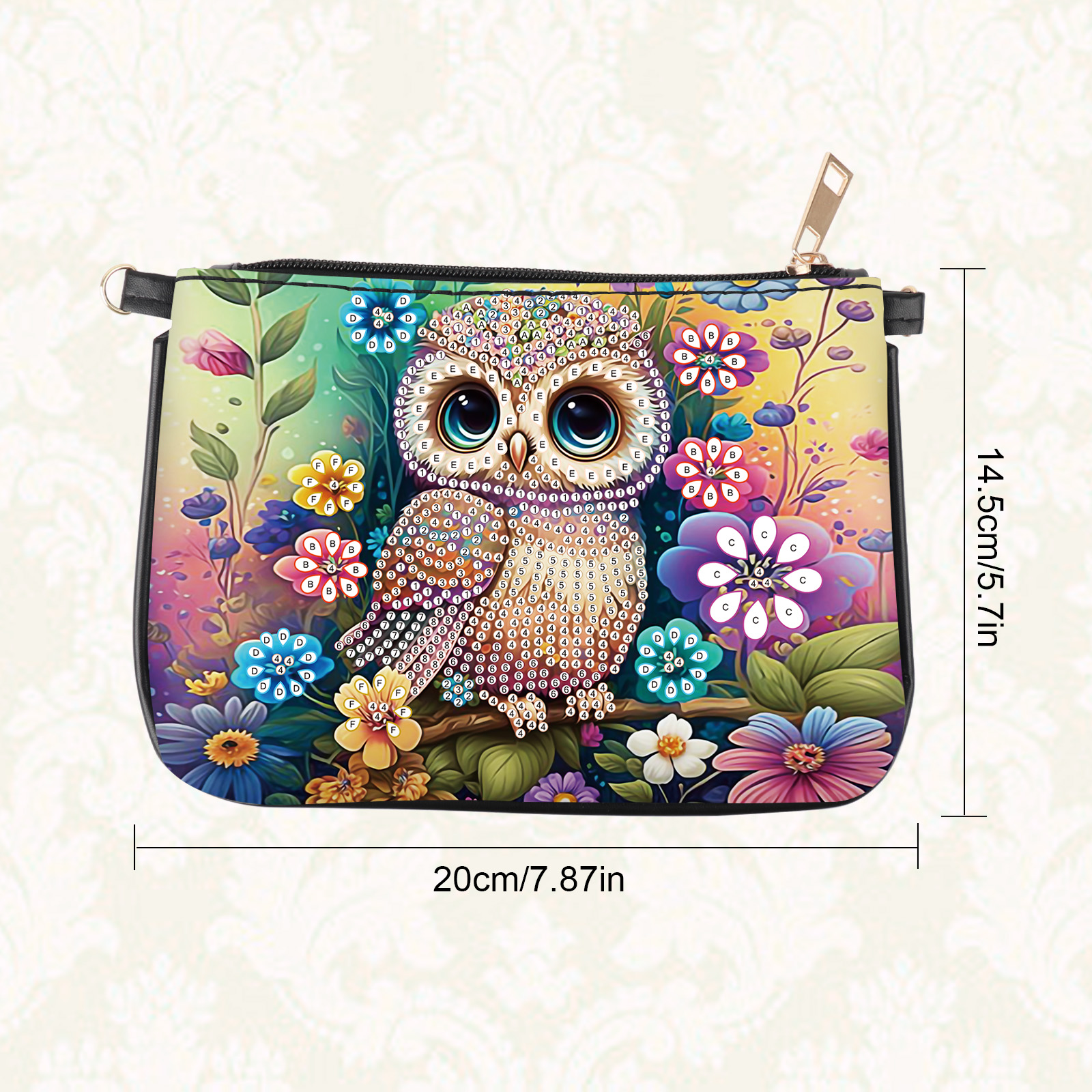 Colorful Owl Diamond Art Paint - Unique Art Craft recensione e prezzo