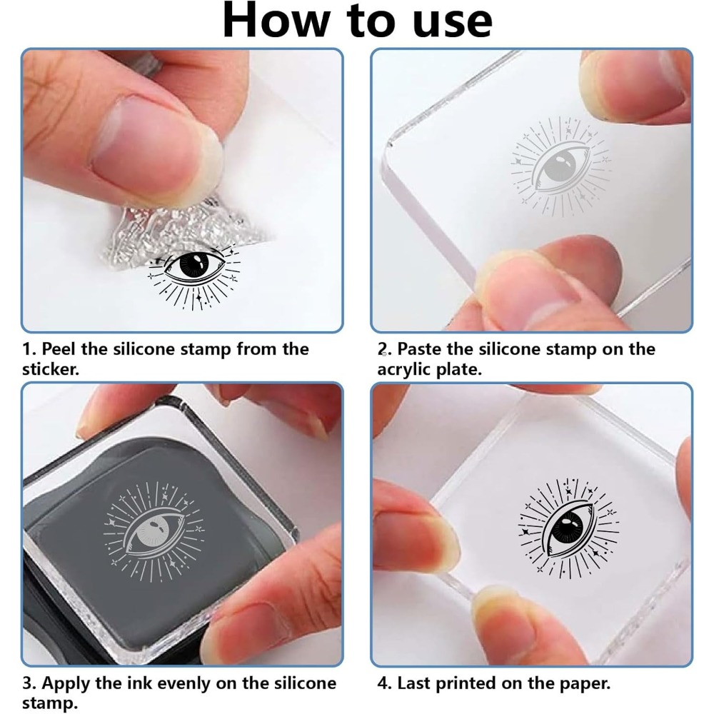 Dandelion Clear Stamps Lavende - Art Craft Activity recensione e prezzo