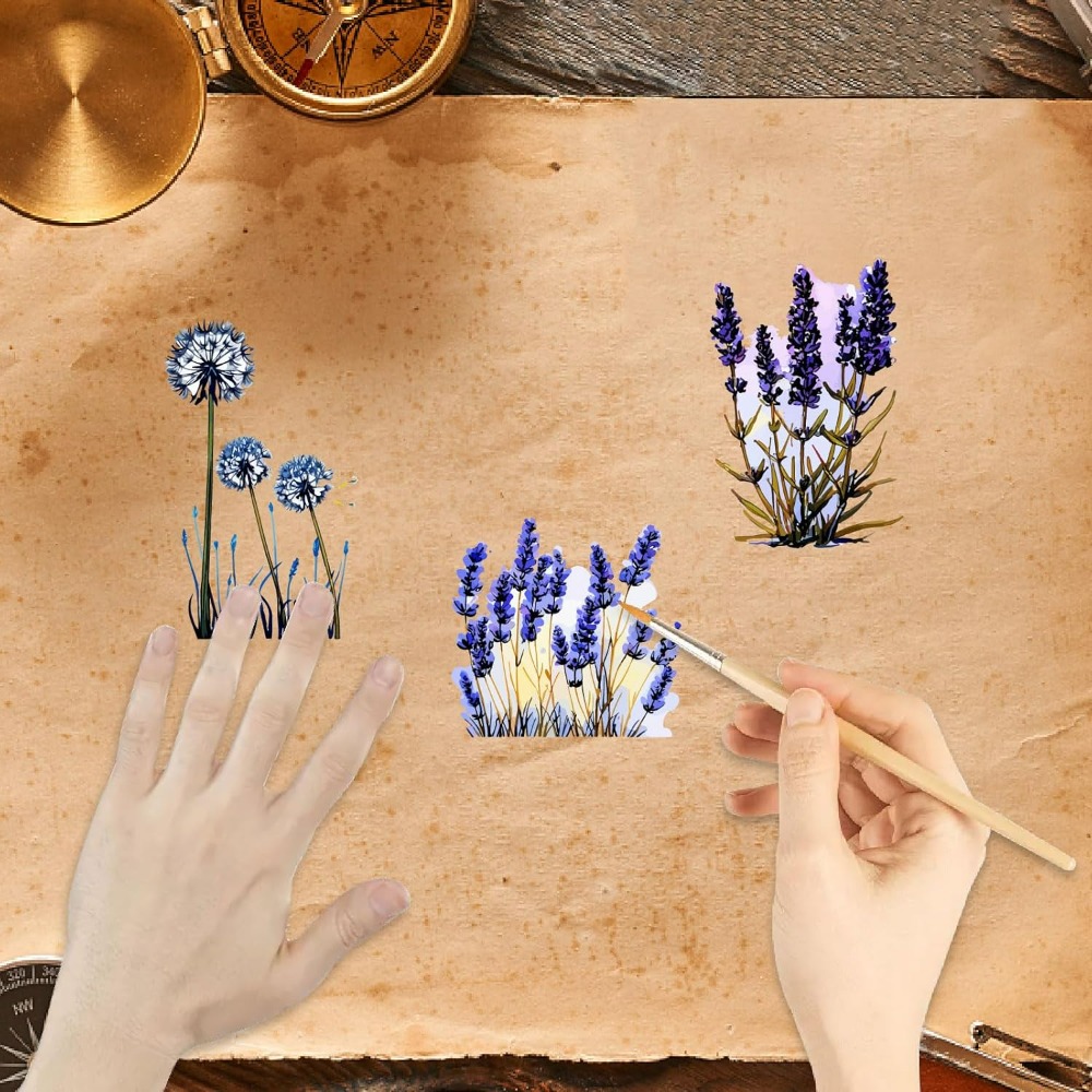 Dandelion Clear Stamps Lavende - Art Craft Activity recensione e prezzo