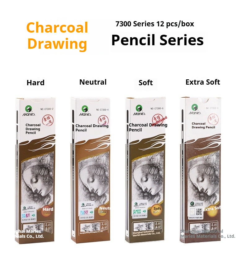 Marie's 12pcs Charcoal Pencils - Sketching Charcoal Set recensione e prezzo