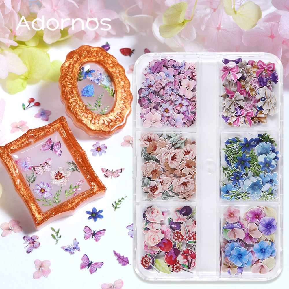 180pcs/box Wood Pulp Flowers C - The Art And Craft Of Jewelry recensione e prezzo