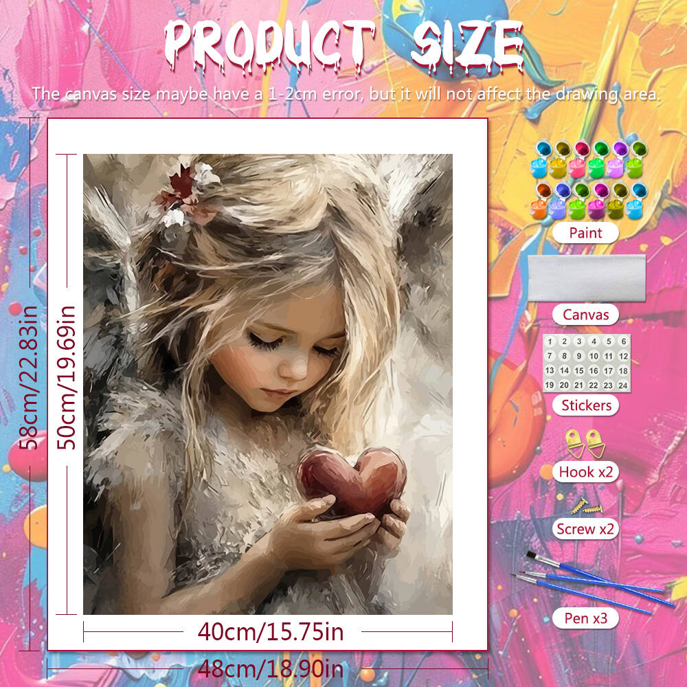 Drawing By Numbers Girl Portra - Art Craft Number recensione e prezzo