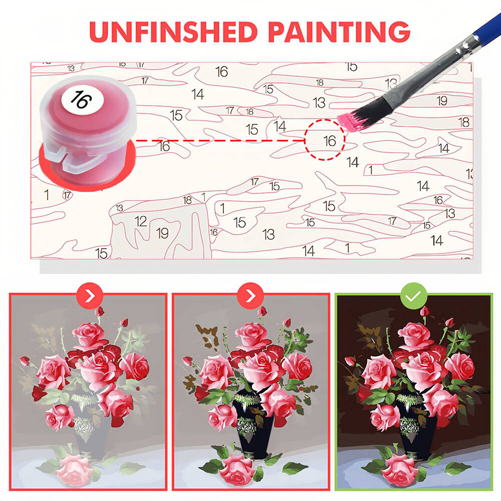 Drawing By Numbers Girl Portra - Art Craft Number recensione e prezzo