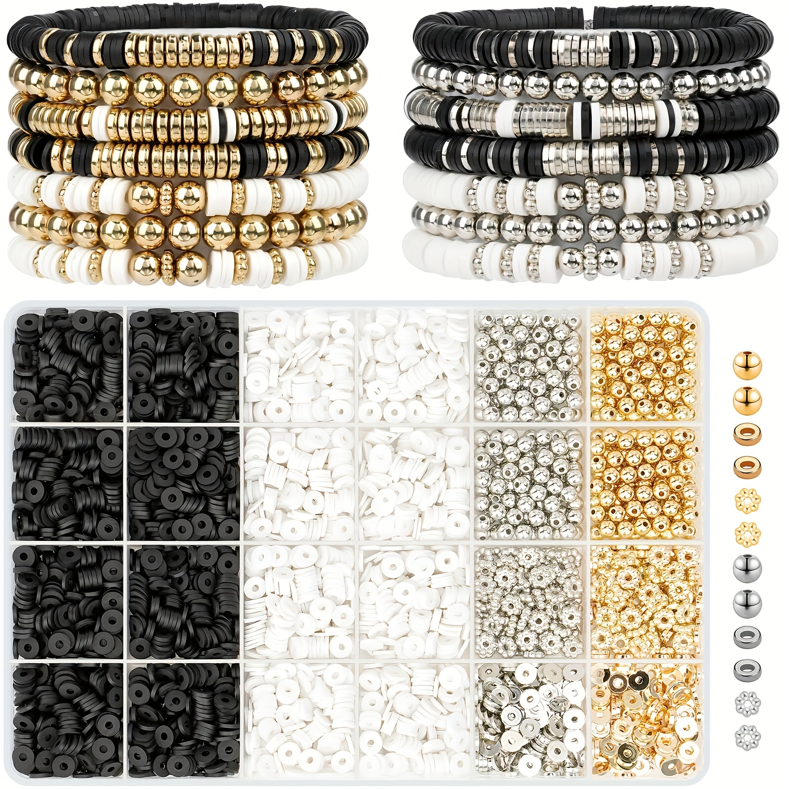3000pcs Clay Bead Bracelet Set - The Art And Craft Of Jewelry recensione e prezzo