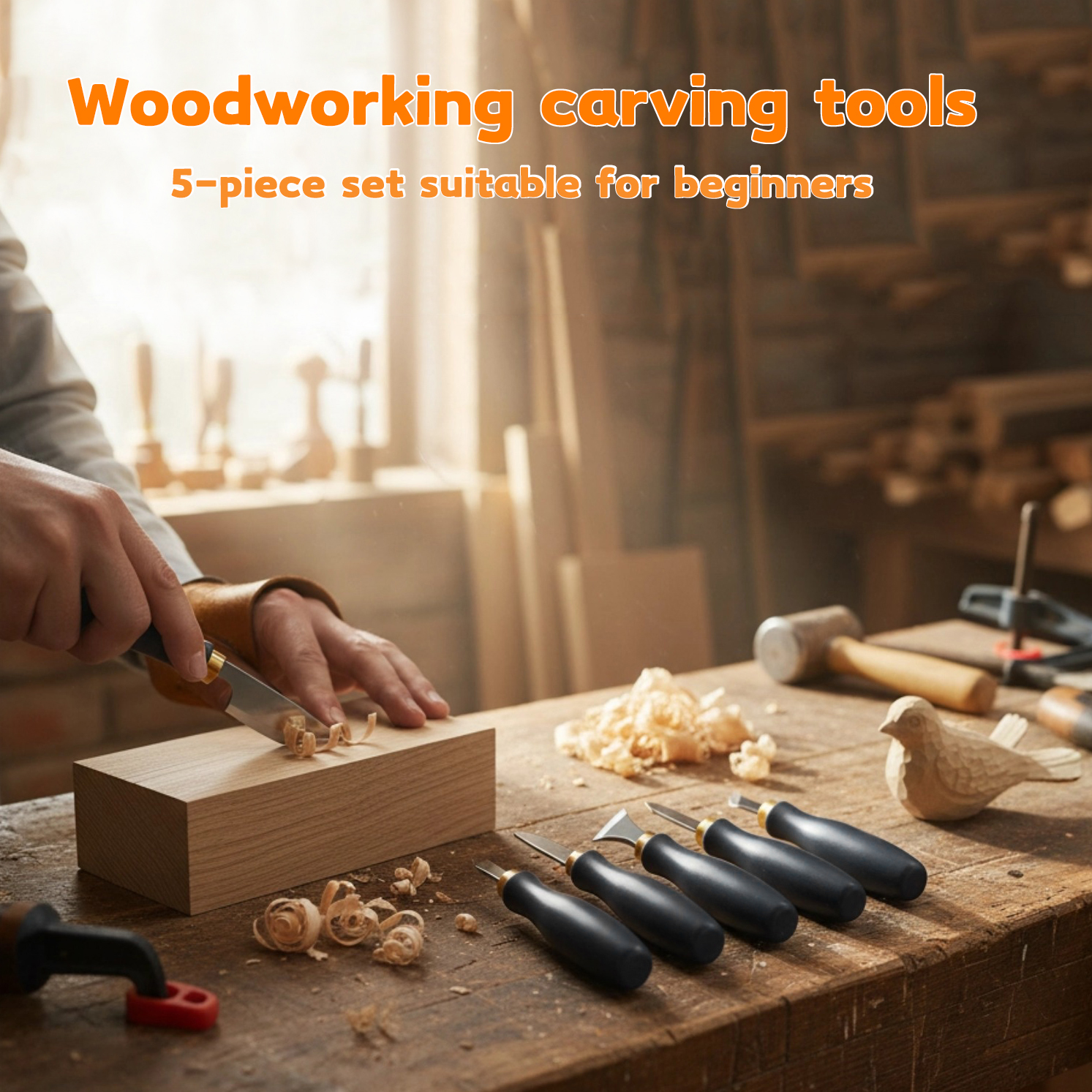 5pcs wood carving tools for be - Art Craft Wood recensione e prezzo