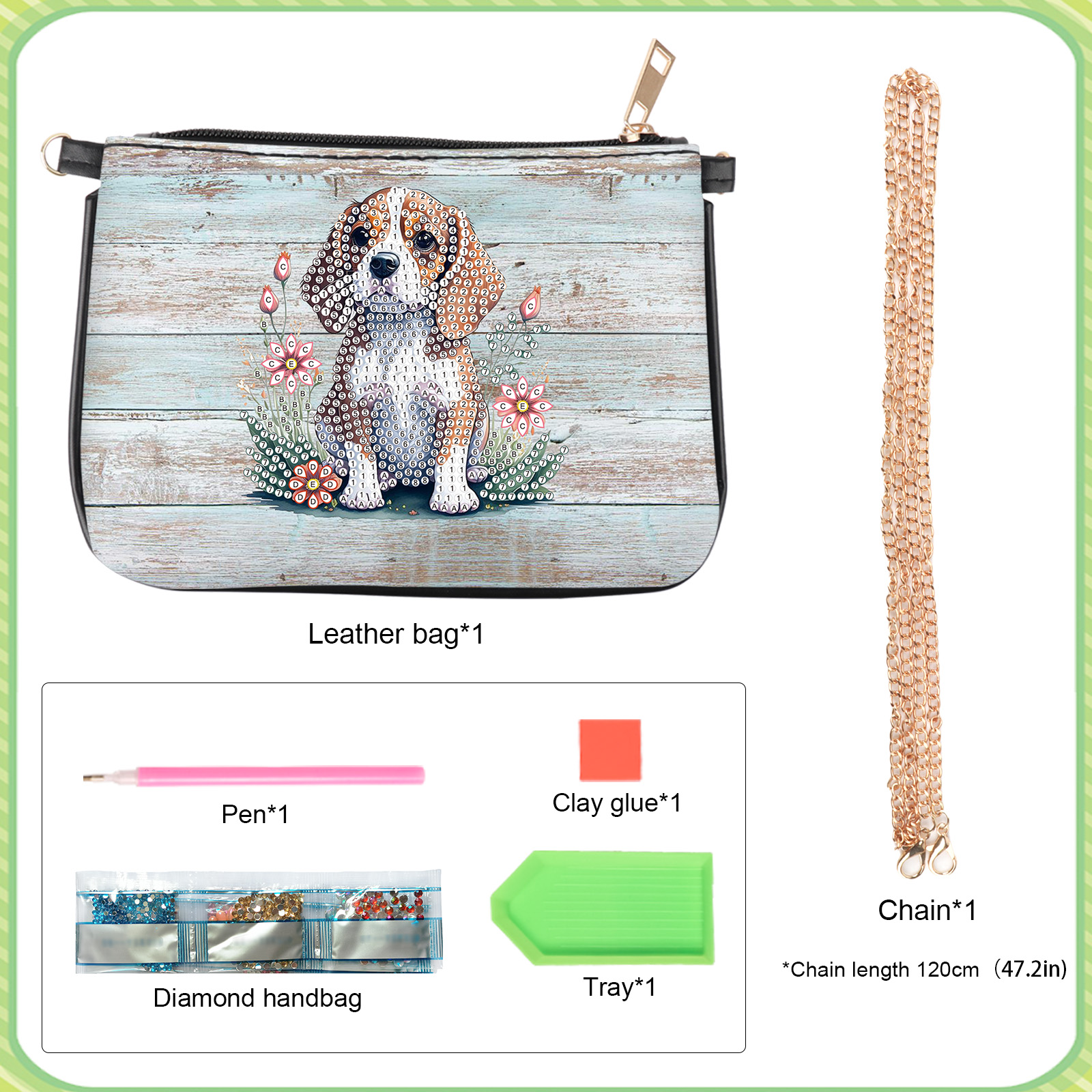 Diamond Art Painting bag Kits  - Unique Art Craft recensione e prezzo
