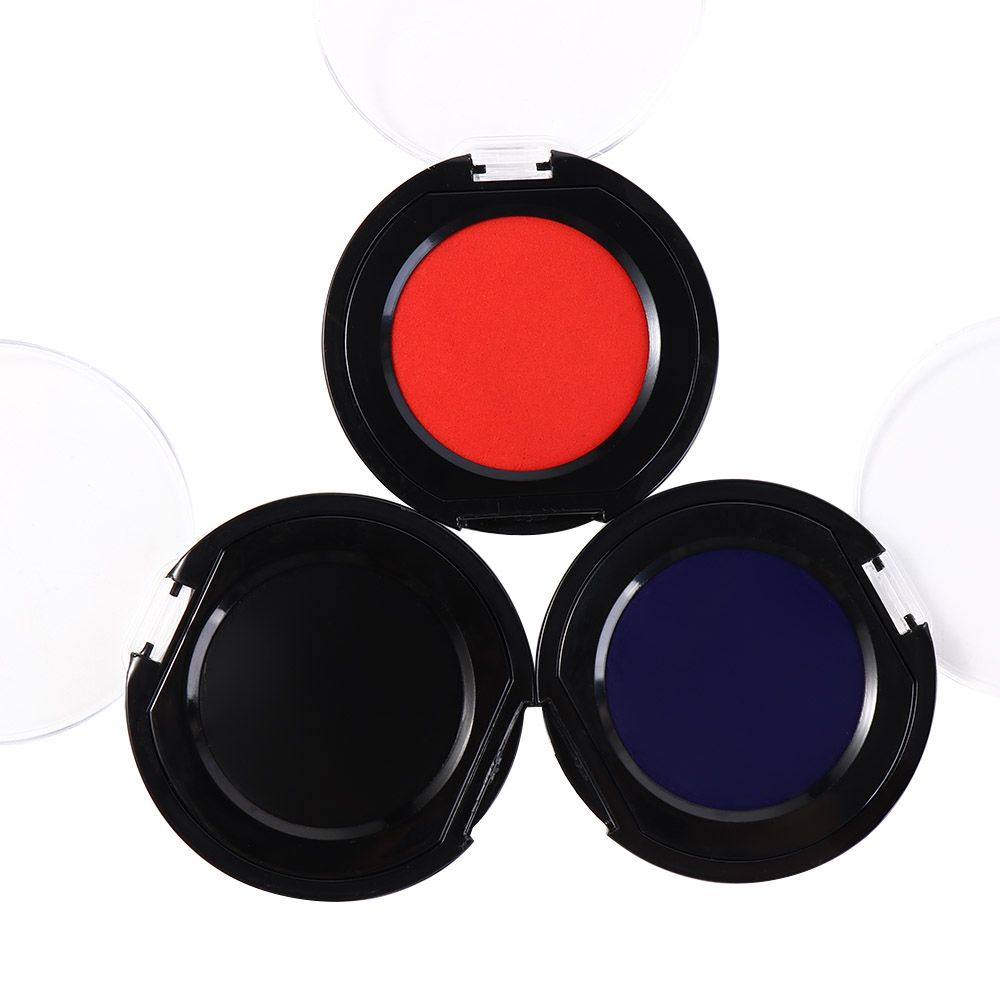 Red Blue Black Mini Fingerprin - Stamping Ink Pad recensione e prezzo